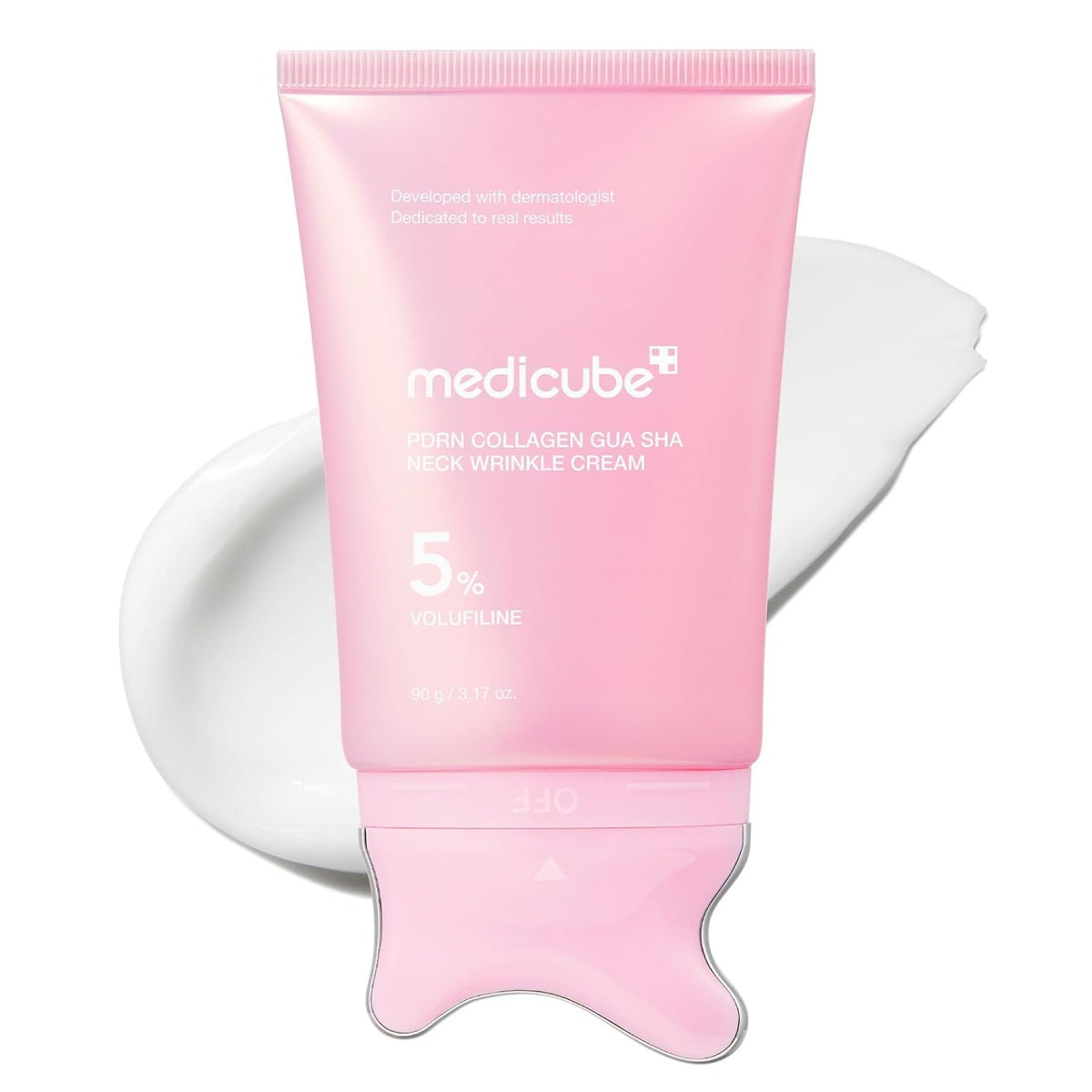 Medicube PDRN Collagen Gua Sha Neck Wrinkle Cream 90g