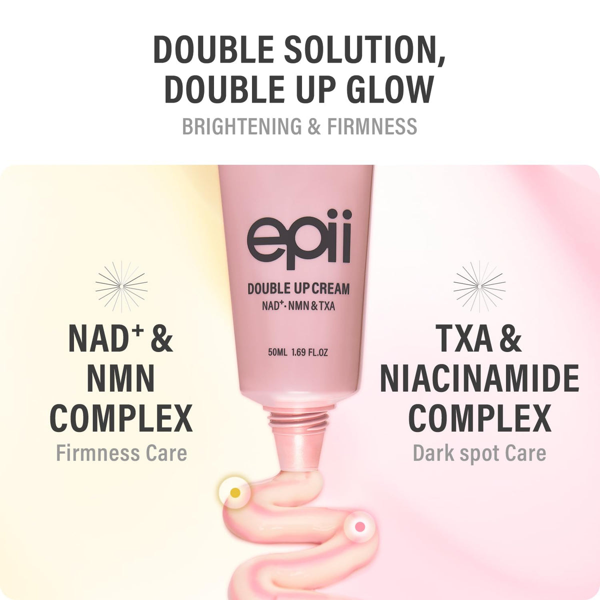 Epii Double Up Cream NAD+, NMN & TXA 50ml