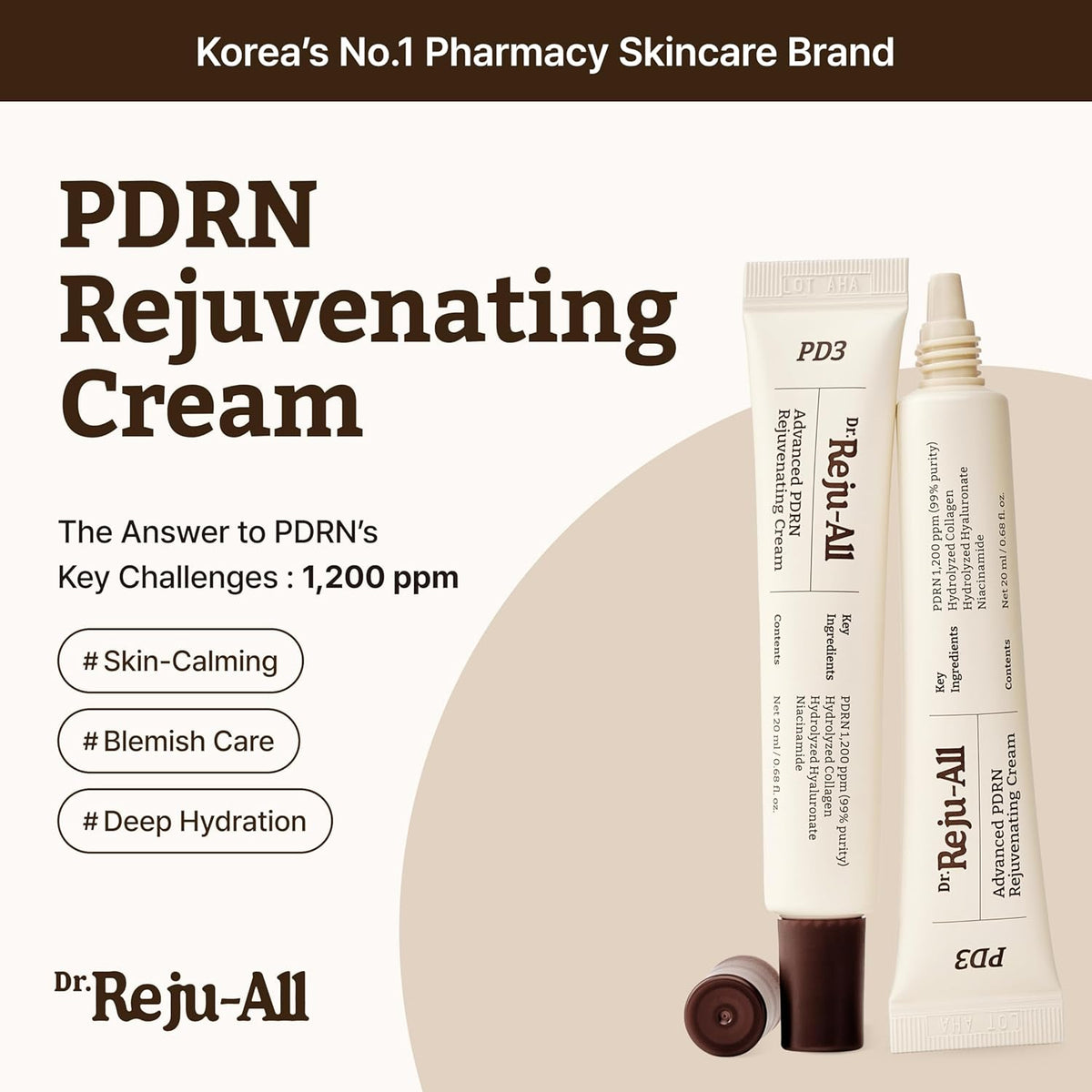 Dr. Reju-All Advanced PDRN Rejuvenating Cream 20ml