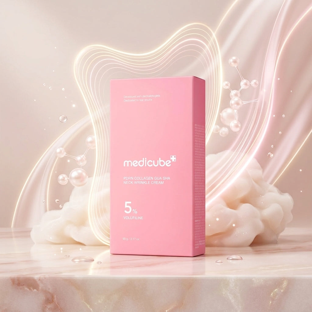 Medicube PDRN Collagen Gua Sha Neck Wrinkle Cream 90g