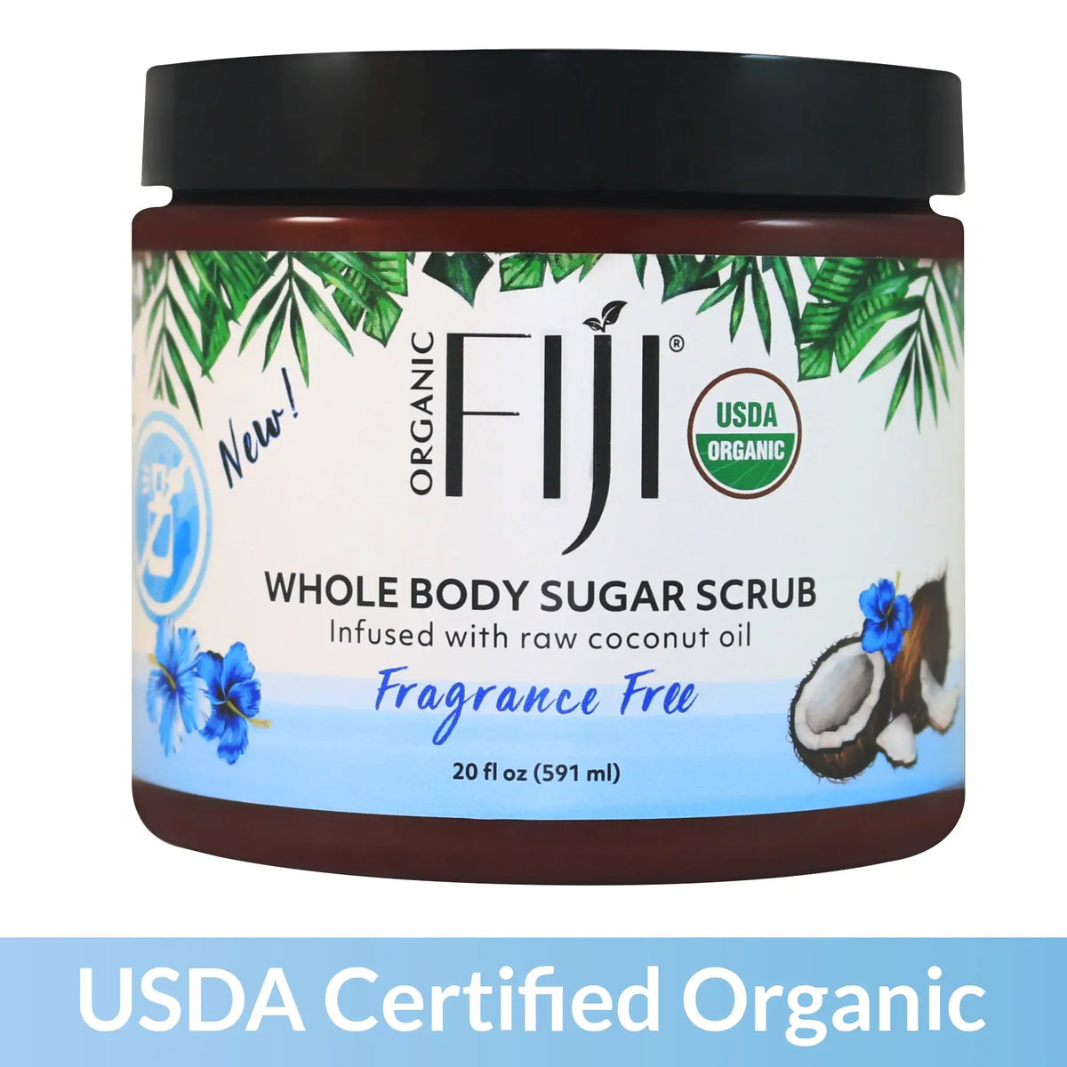 Fiji Organic - Coconut Oil Infused Sugar Scrub