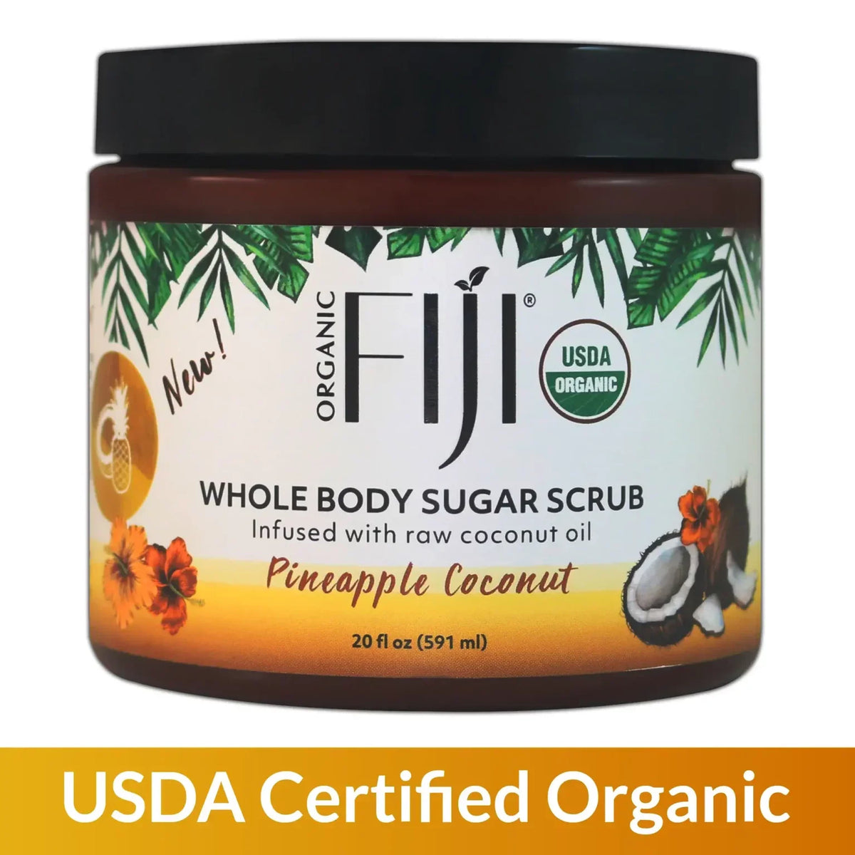 Fiji Organic - Coconut Oil Infused Sugar Scrub