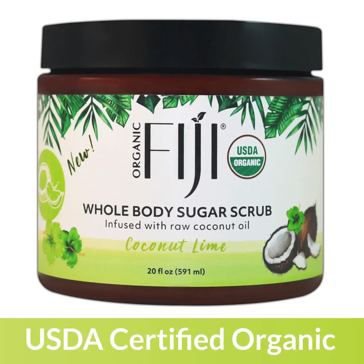 Fiji Organic - Coconut Oil Infused Sugar Scrub