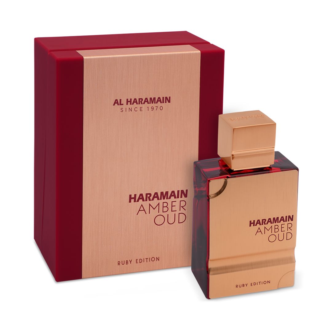 Haramain - Amber Oud Ruby Edition - Unisex - Eau De Parfum 60ml