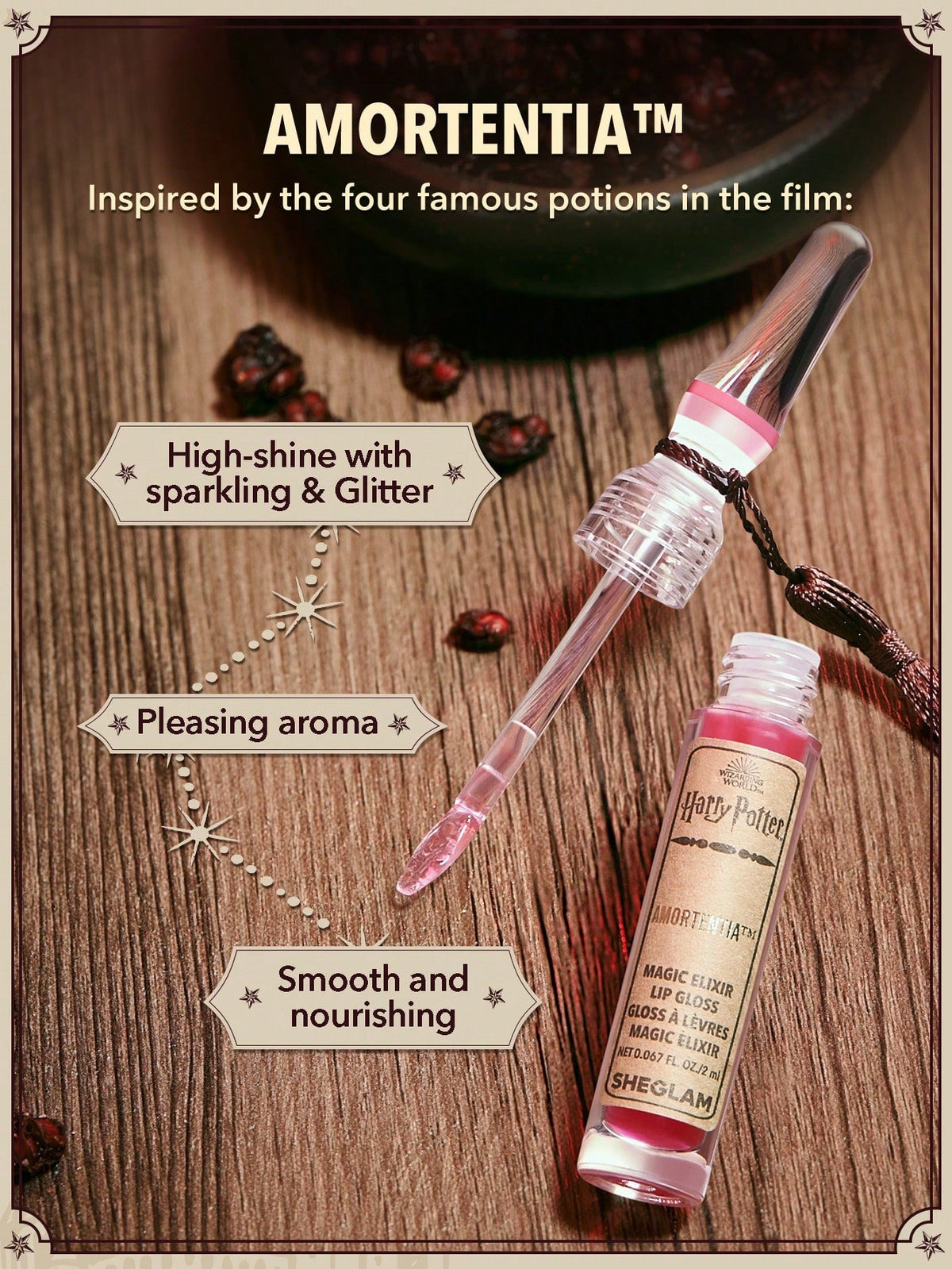 SHEGLAM x Harry Potter Magic Elixir Lip Gloss