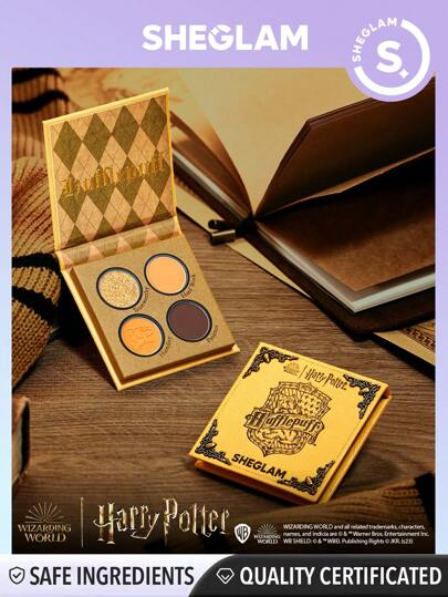 Harry Potter™ X SHEGLAM Hufflepuff™ House Palette 4-Clolor Shimmer Matte