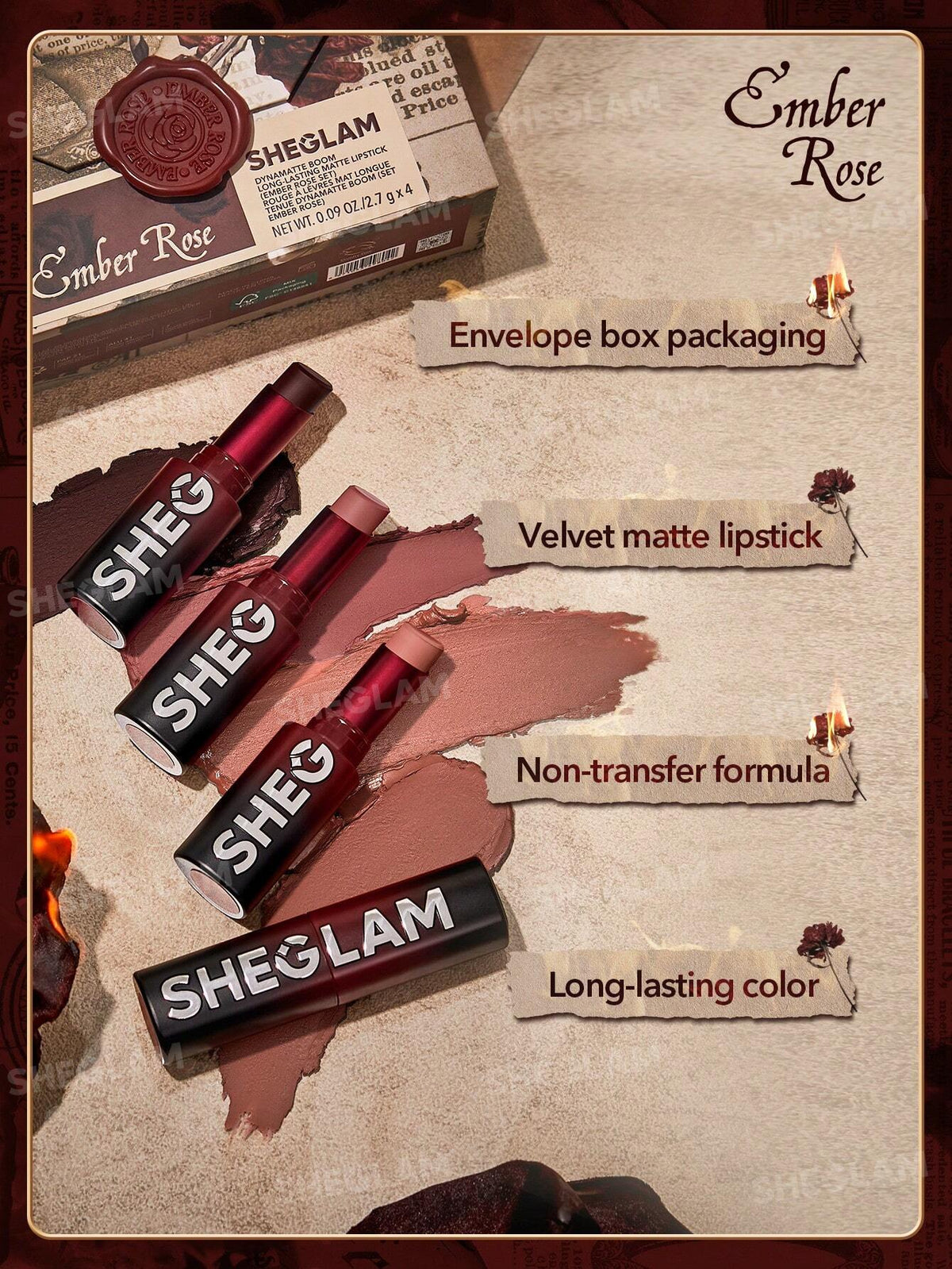 Dynamatte Boom Long-Lasting Matte Lipstick