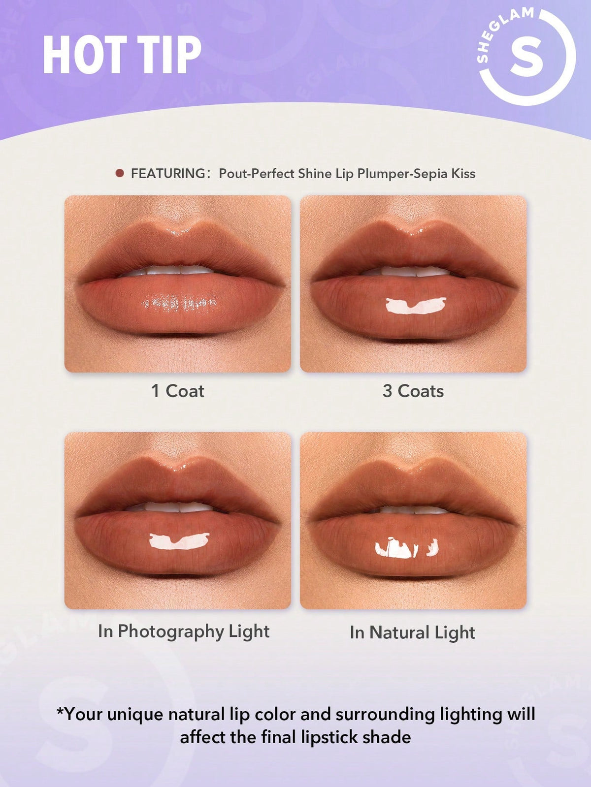 SHEGLAM Pout Perfect Shine Lip Plumper
