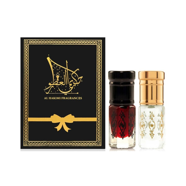 Al Hakimi Fragrances Combo - Musk Khamriya & Amber Khamriya