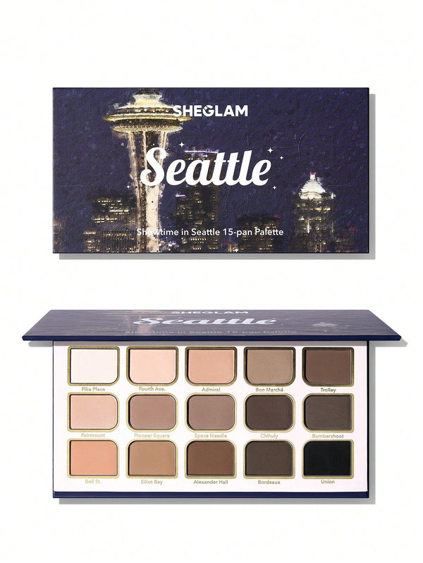 SHEGLAM Showtime In Seattle 15-Pan Eyeshadow Palette