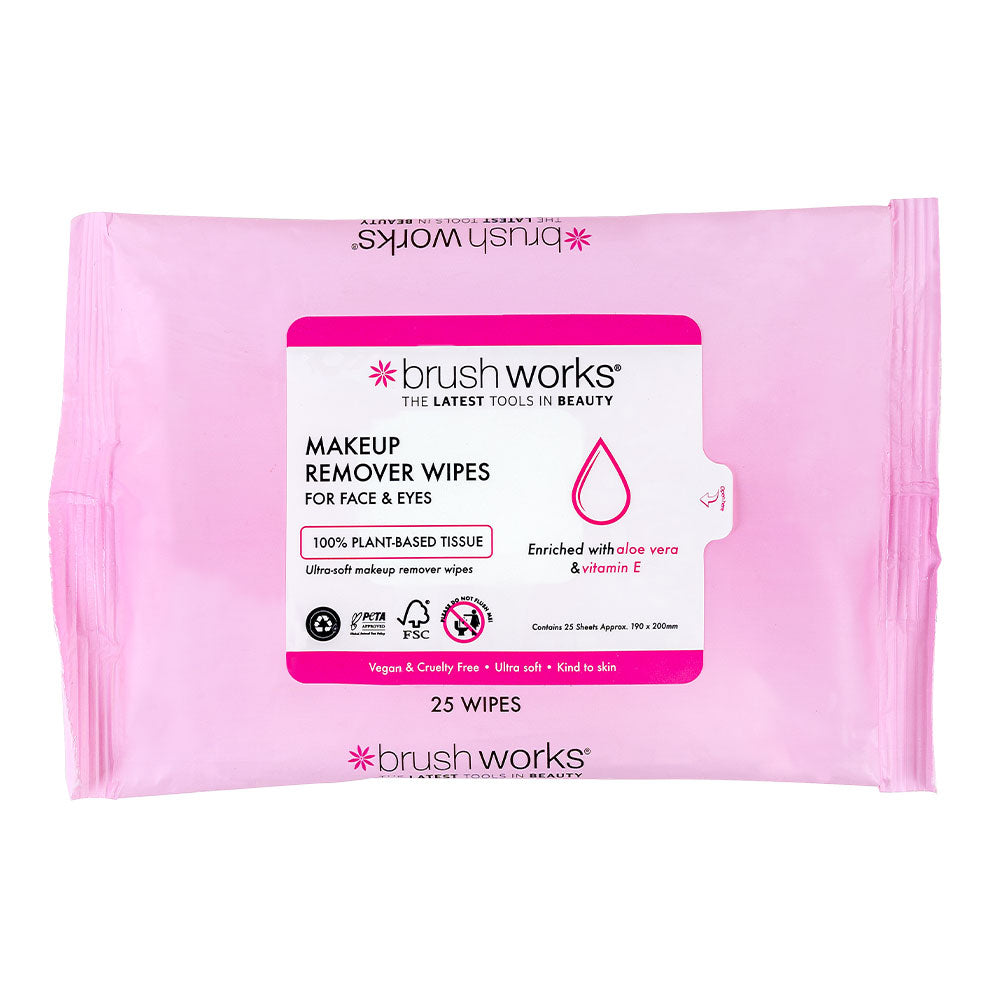 Brushworks-make Up Remover Wipes-25