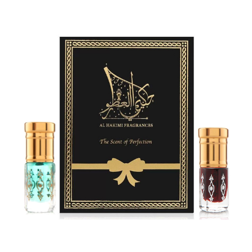 Al Hakimi Fragrances Combo - Green Musk & Black Musk