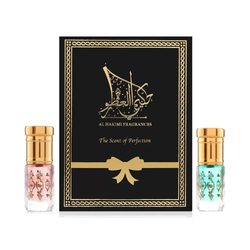 Al Hakimi Fragrances Combo - Pink Musk & Blue Musk