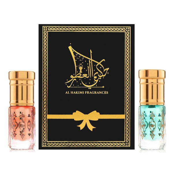 Al Hakimi Fragrances Combo - Blue Musk & Red Musk