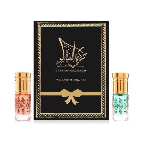 Al Hakimi Fragrances Combo - Red Musk & Green Musk