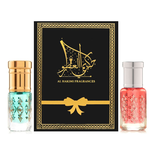 Al Hakimi Fragrances Combo - Green Musk & Adventure Musk