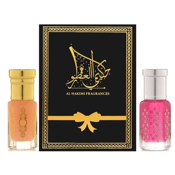 Al Hakimi Fragrances Combo - Lady Musk & Pink Musk