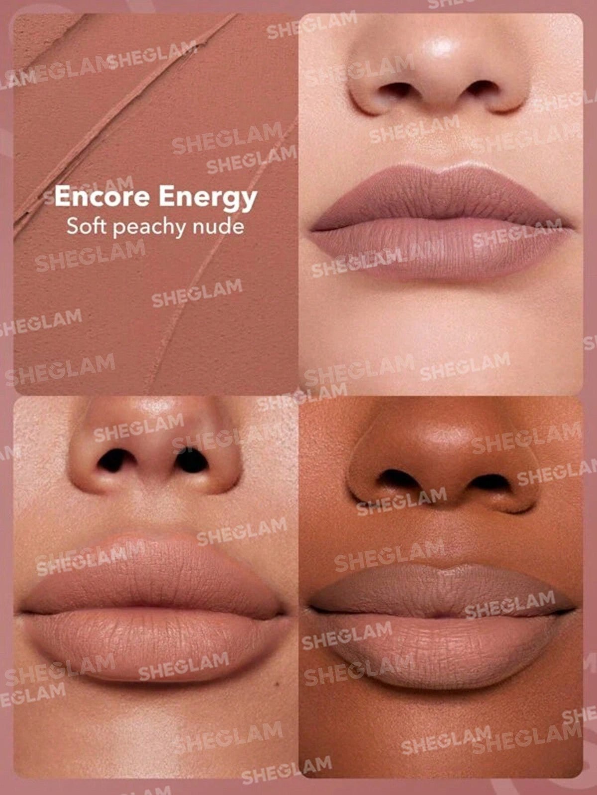 SHEGLAM Dynamat Boom Long Lasting Matte Lipstick Encore Energy