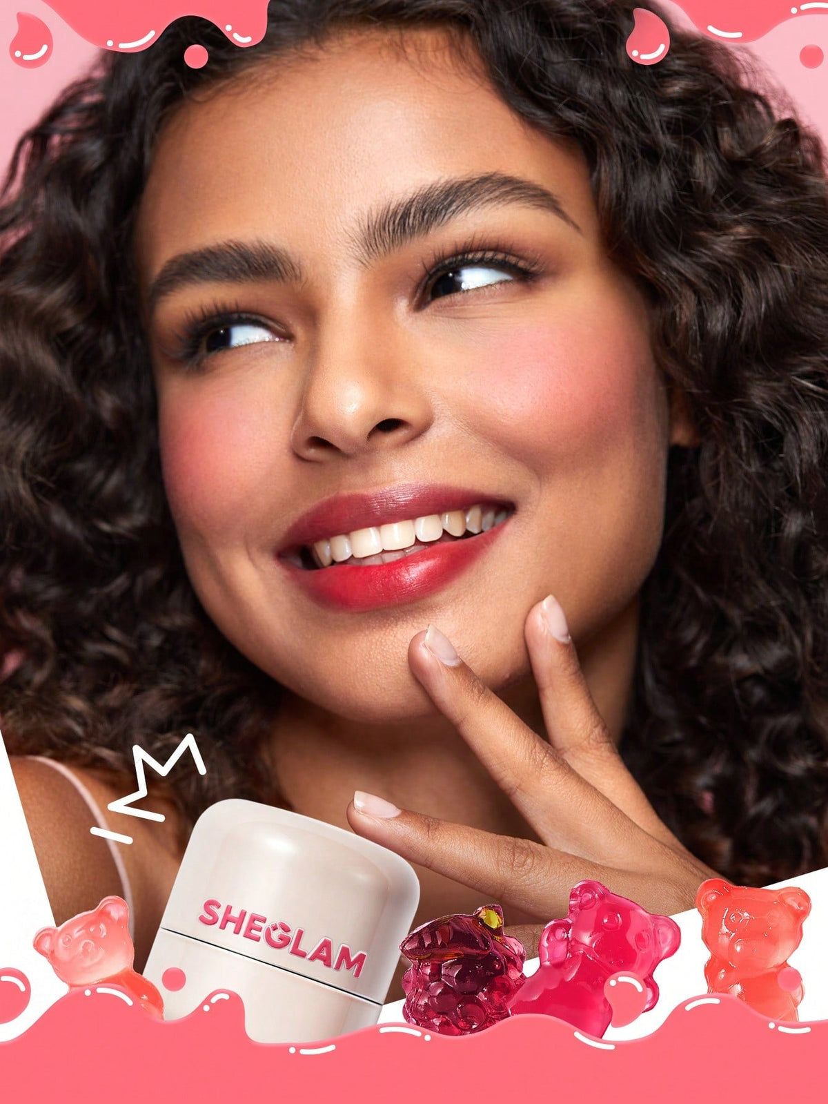 SHEGLAM Jelly Licious Hydrating Lip & Blush Tint 10g