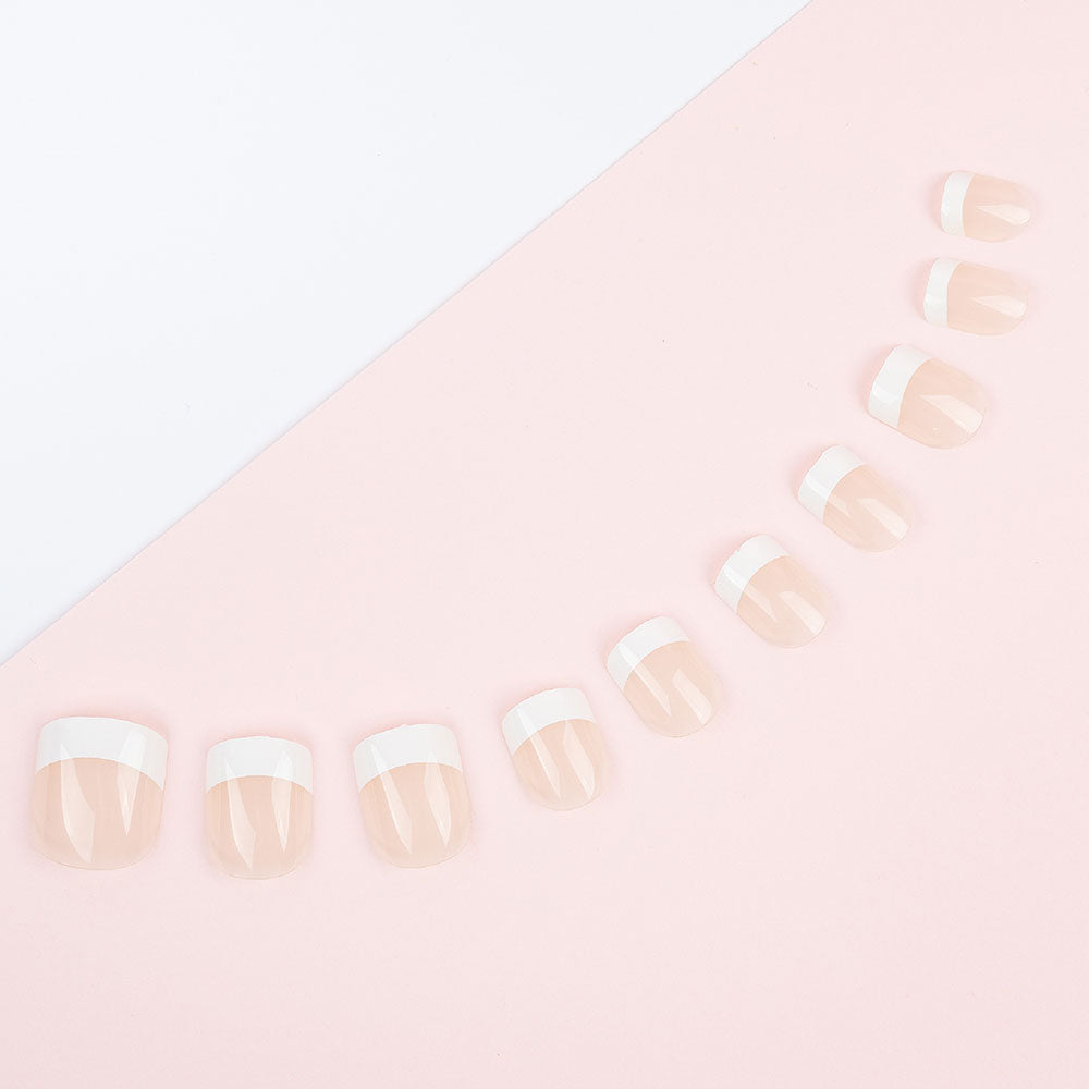 Invogue-french Bare Square-nails