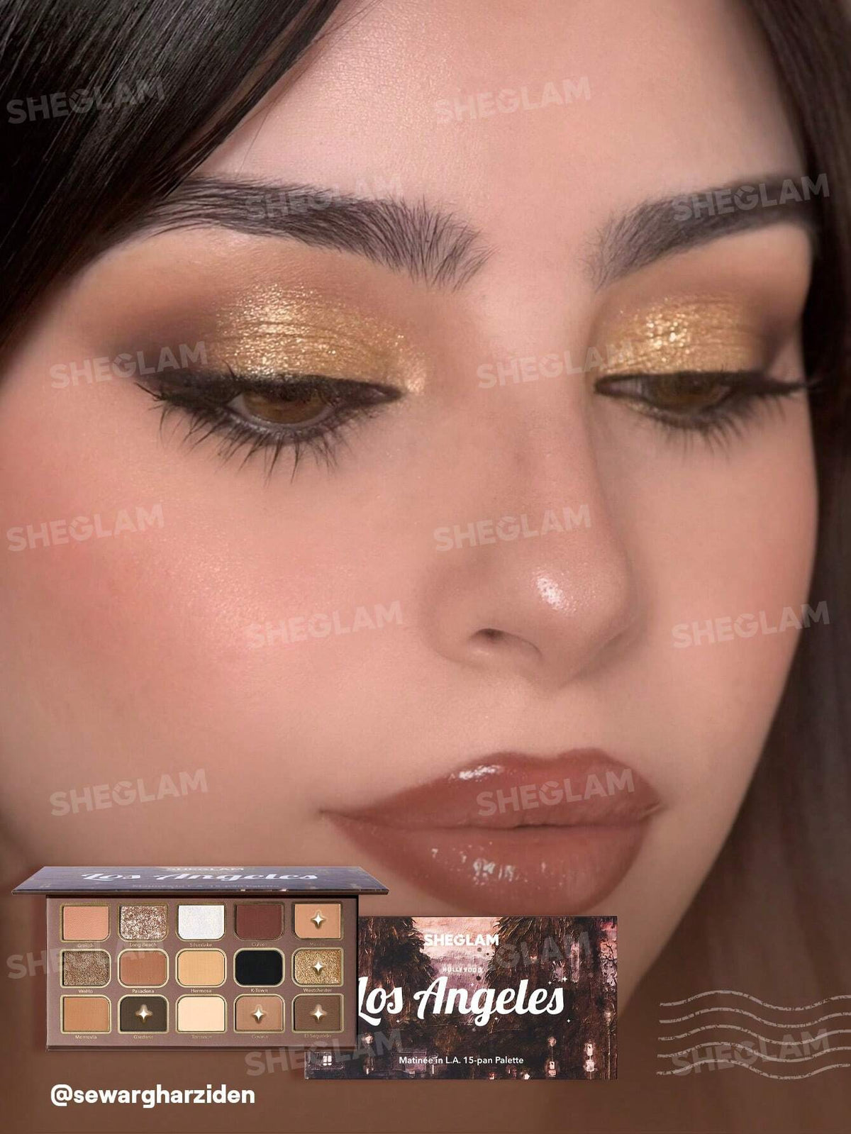 SHEGLAM Matinee In L.A. 15-Pan Eyeshadow Palette