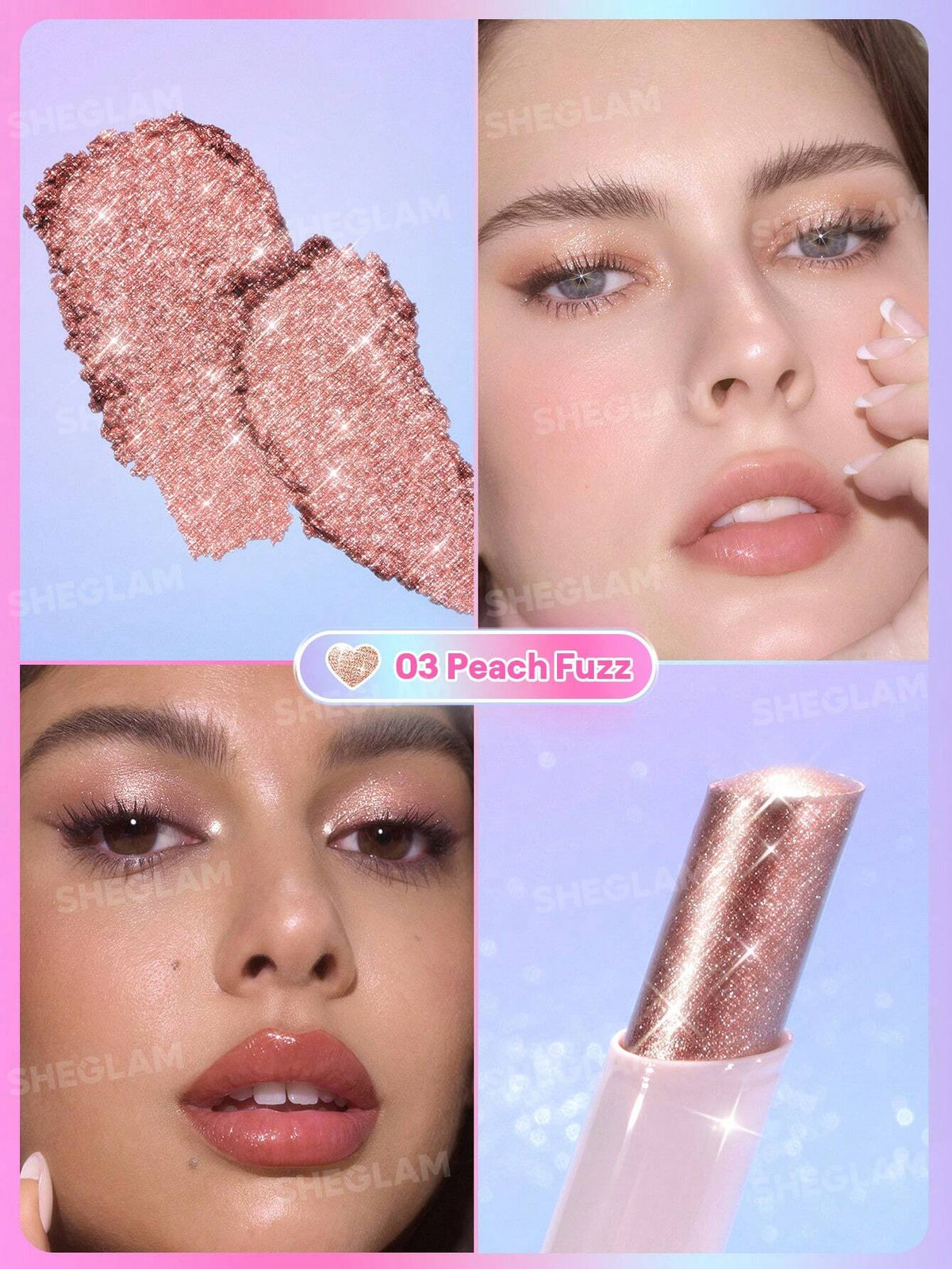 SHEGLAM Crystal Jelly Glaze Eyeshadow Stick