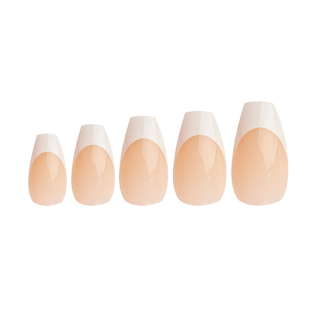 Invogue - French Pink Coffin - Nails Set