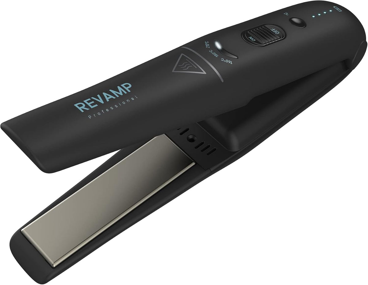 Revamp - Liberate Cordless Compact Hair - Straightener - Black