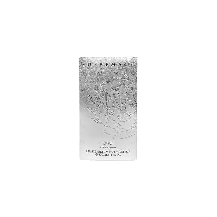 Afnan Supremacy Silver Pour Homme Eau De Parfum 100ml