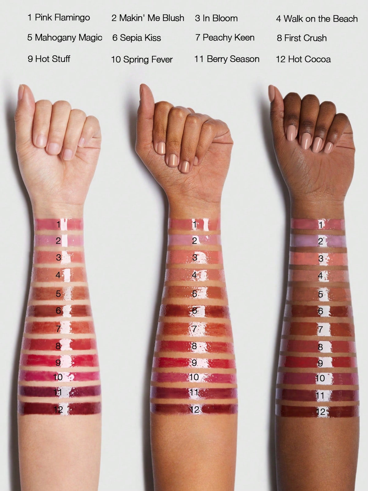 ملمع شفاه Pout-Perfect Shine من شيجلام، درجة Berry Season