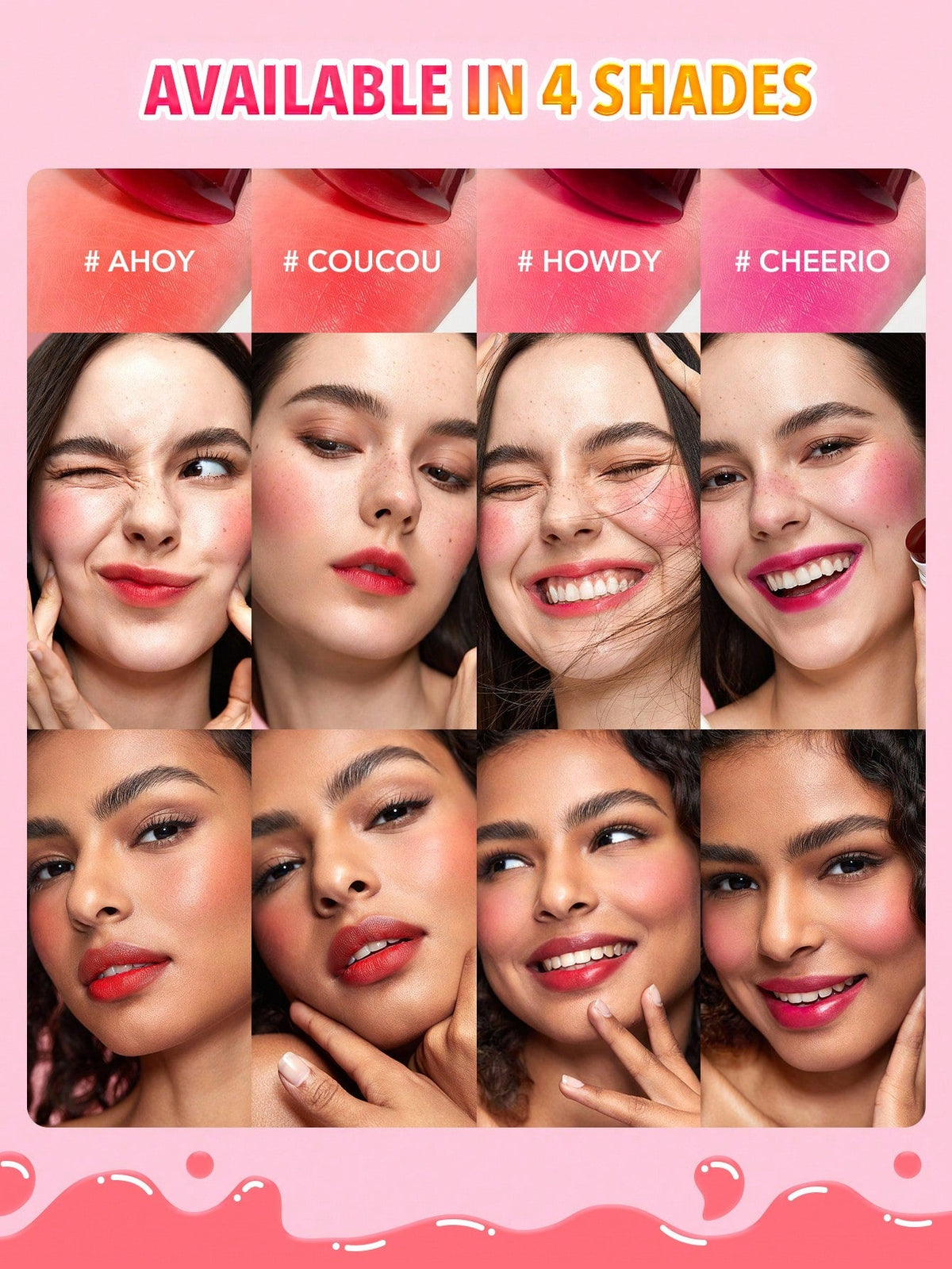 SHEGLAM Jelly Licious Hydrating Lip & Blush Tint 10g