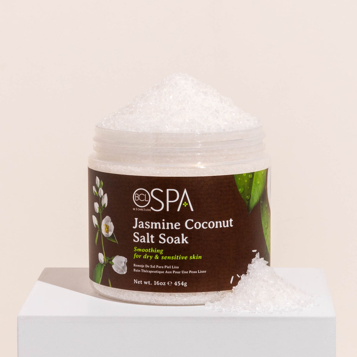 Be Care Love Jasmine Coconut Salt Soak 454gr