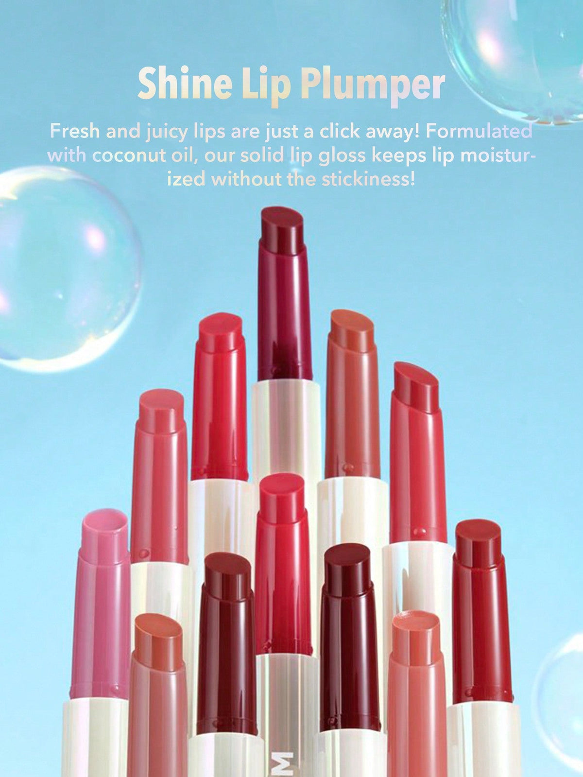 ملمع شفاه Pout-Perfect Shine من شيجلام، درجة Berry Season