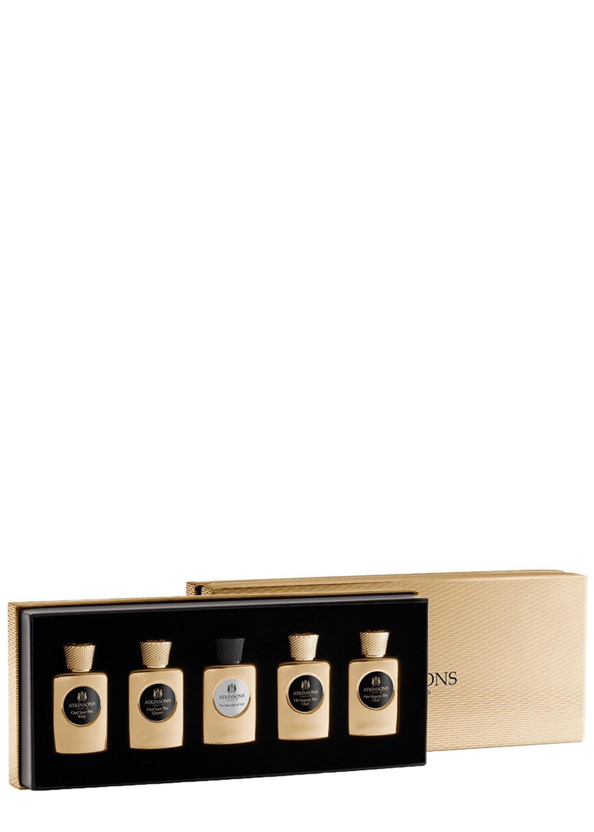 Atkinsons The Iconic Oud Essential Perfume 5 x 5ml Miniature Gift Set