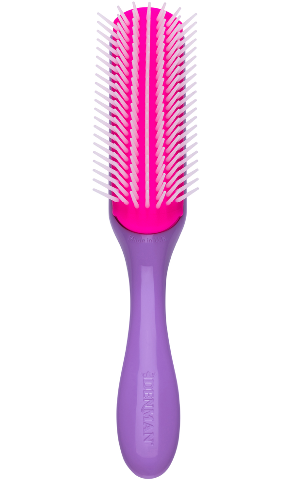 Denman D3 African Style Brush 7 Row Medium - Violet