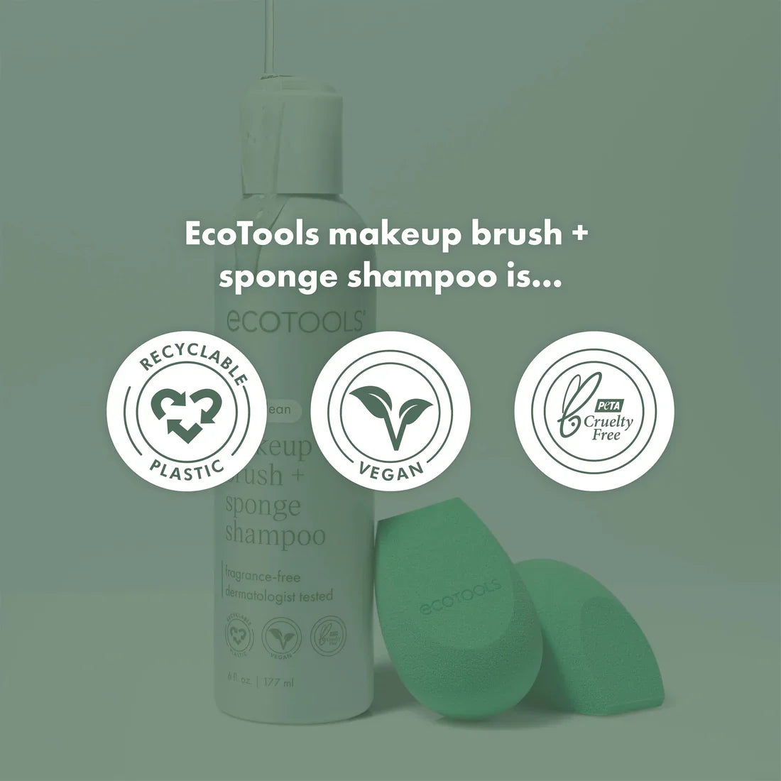 EcoTools Makeup Brush and Sponge Shampoo