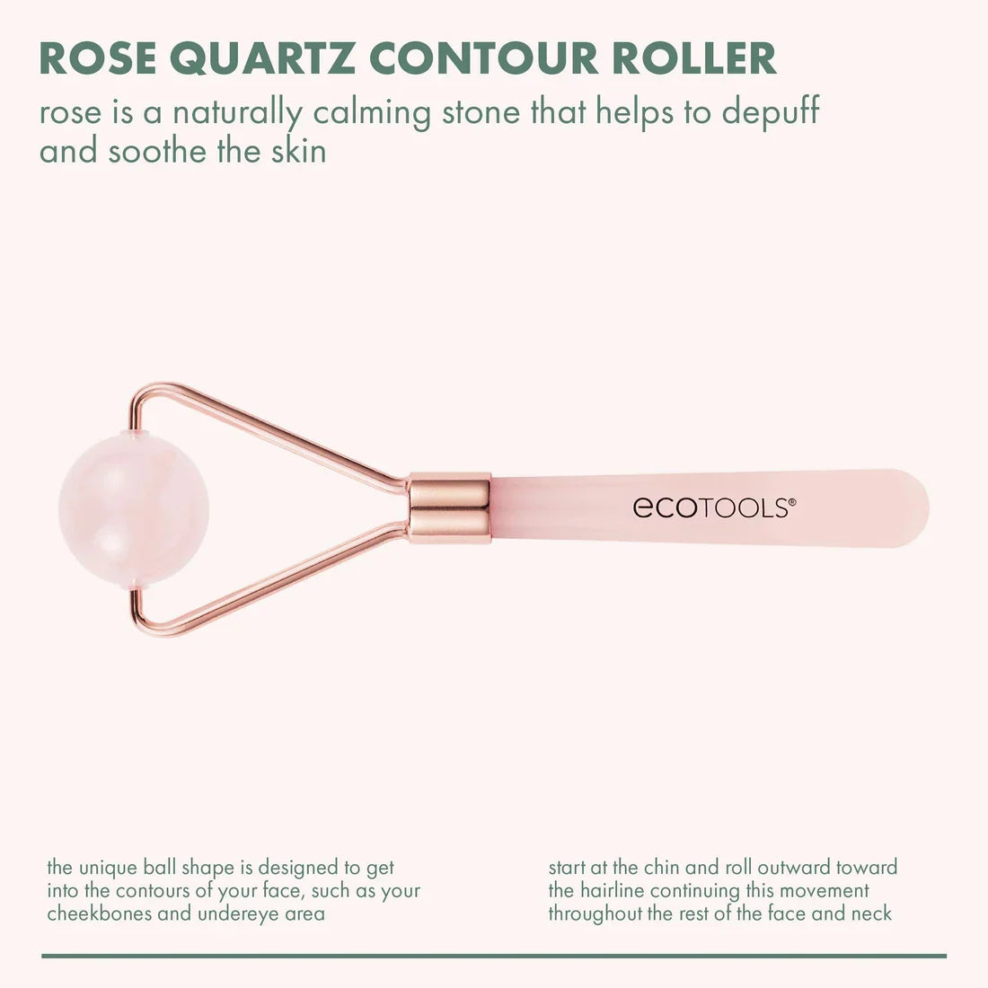 EcoTools - Rose Quartz Contour Roller