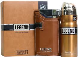 Emper Legend Edt Gift Set (100ml Perfume + 200ml Body Spray)