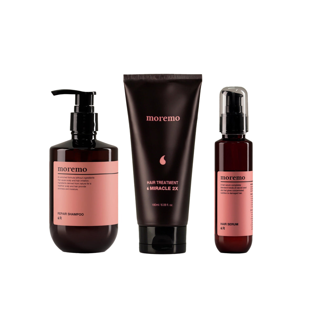 Moremo Daily Care for Dry Hair Bundle