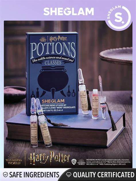 SHEGLAM x Harry Potter Potions Classes Bewitching Brews Lip Gloss Set
