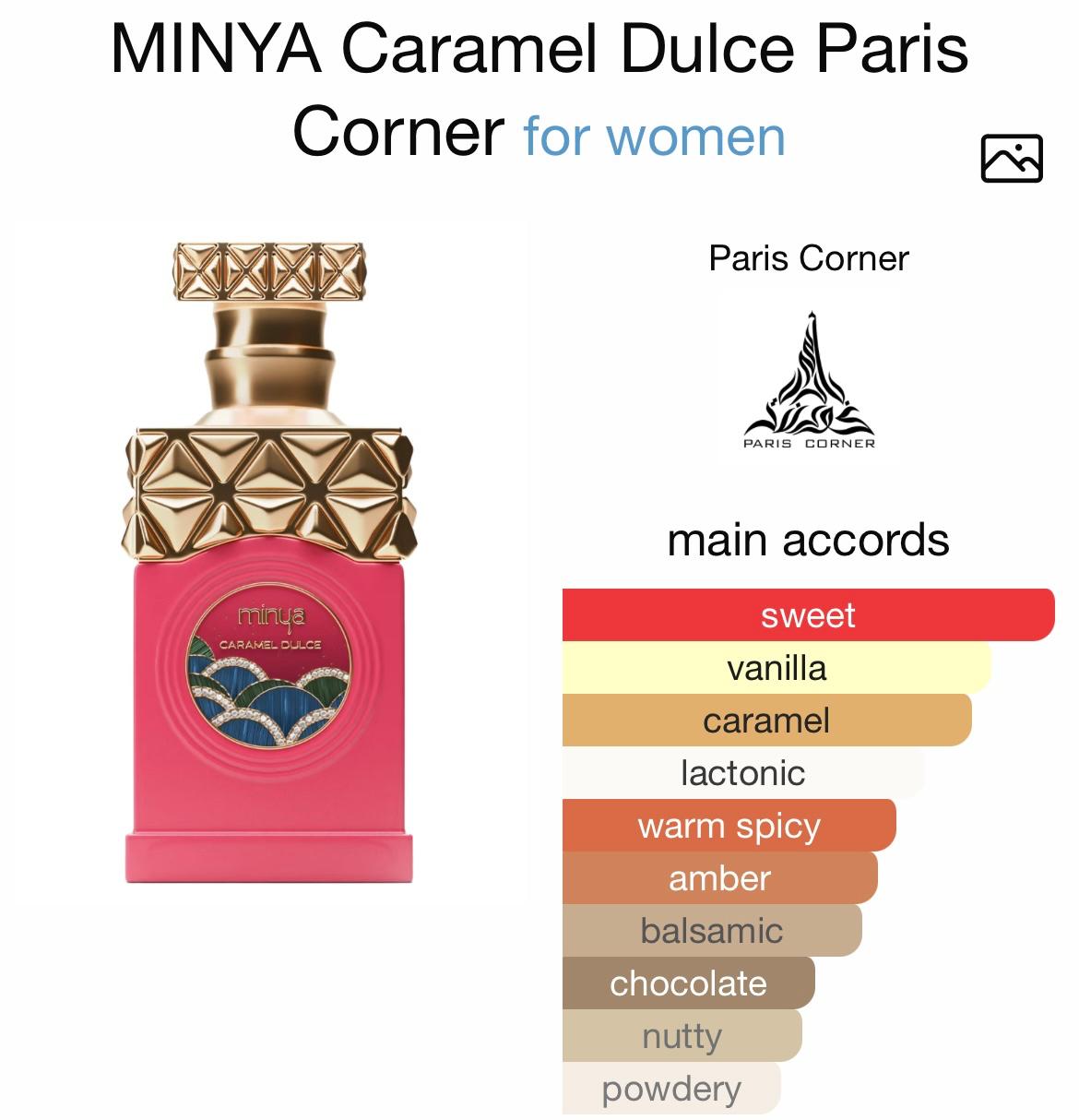 Paris Corner Minya Caramel Dulci Eau de Parfum for Women 100ml