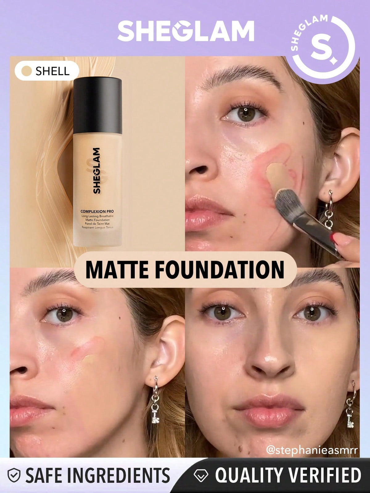 Complexion Pro Long Lasting Breathable Matte Foundation
