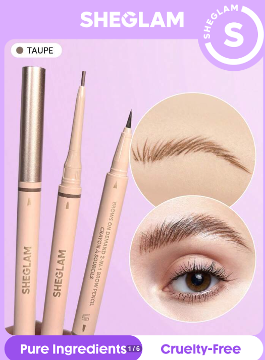 Sheglam Brows On Demand 2-In-1 Brow Pencil