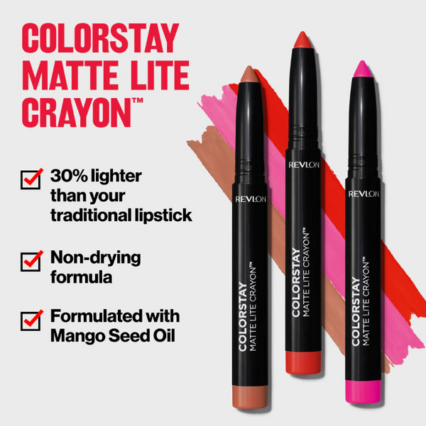 Revlon-colorstay Matte Lite Crayon™ Lipstick