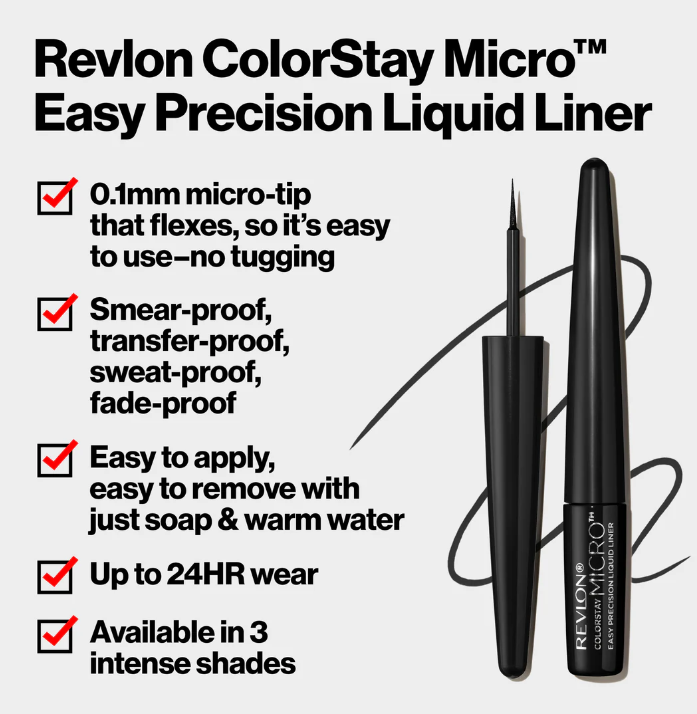 REVLON-EASYPRECISION LIQUID LINER BLACK