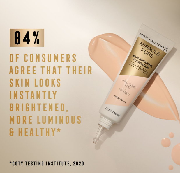 Max Factor - Miracle Pure Skin-improving Foundation