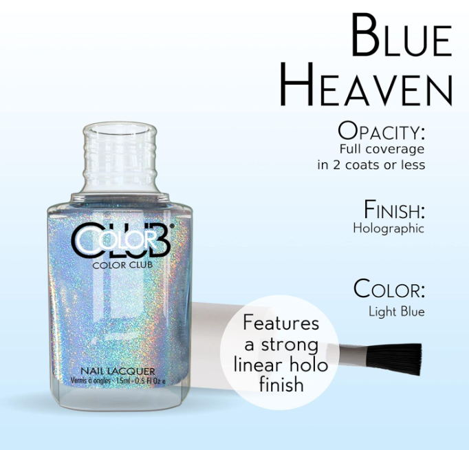 Color Club - Nail Lacquer 979 Blue Heaven
