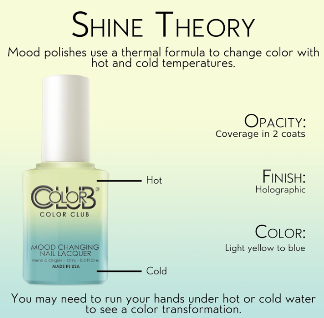 Color Club-nail Lacquer Mp15 Shine Theory