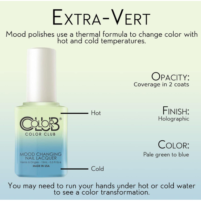 Color Club-nail Lacquer Mp16 Extra-vert