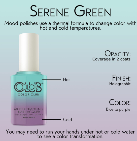 Color Club-nail Lacquer Mp17 Serene Green